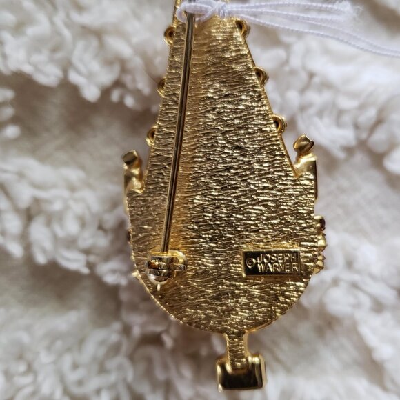 Joseph Warner Chandelier christmas tree pin - Picture 3 of 3